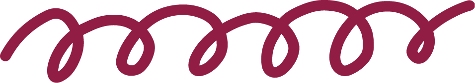 dark pink organic shape