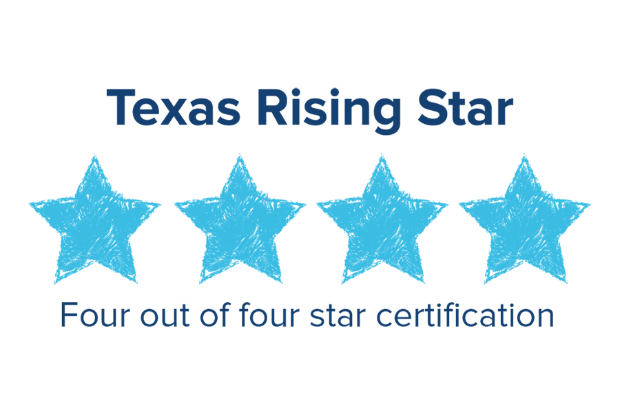 Texas Rising Star 4-star rating logo